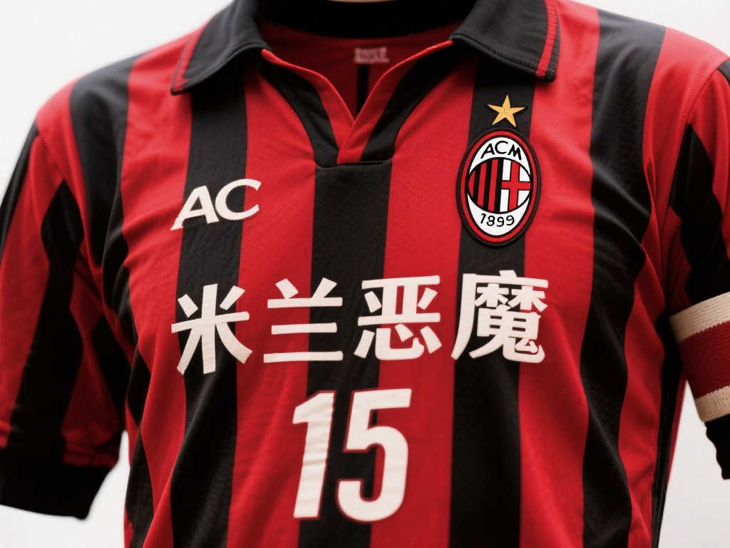 AC米兰球衣设计进化历程
